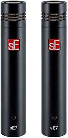 SE Electronics - sE7 Small Diaphragm Cardioid Condenser Microphone with Clip, Factory Matched Pair