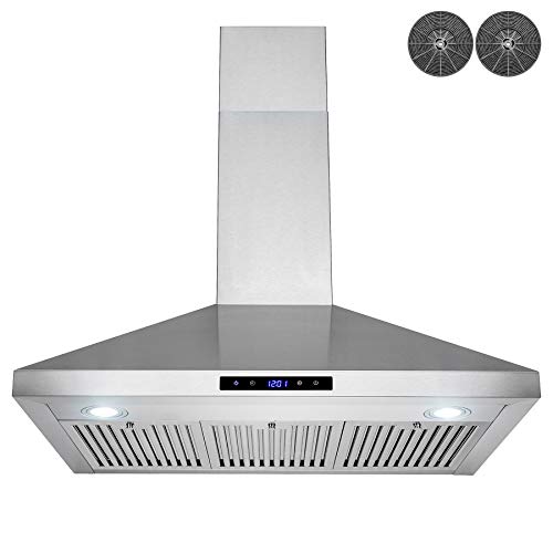 FIREBIRD New 36" European Style Wall Mount Stainless Steel Range Hood Vent W/Touch Sensor Control