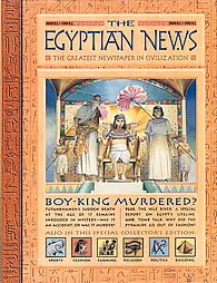 The Egyptian News 0590266179 Book Cover