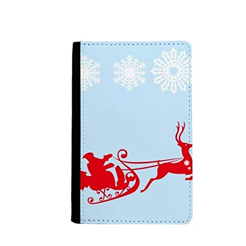 Porte-passeport de Noël flocon de neige idée cadeau originale pour voyageur