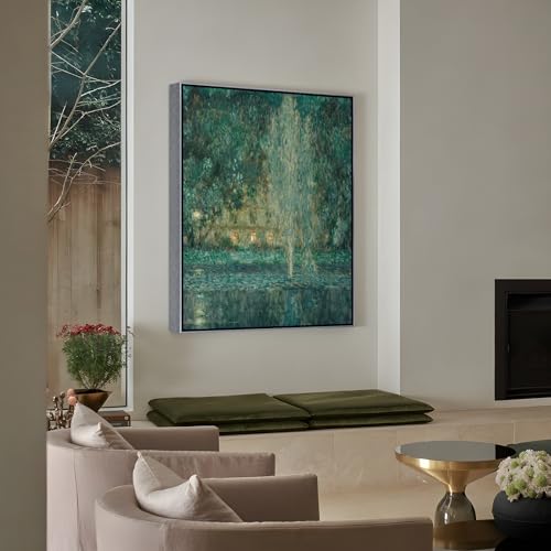 FOLKOR 1.5" Deep Frame for 18x24 Canvas Paintings, DIY Metal Floating Frame for Artists Designers Landscape Portrait Artwork, Modern Home Office Wall Decor (Gray) by FOLKOR - Image 9