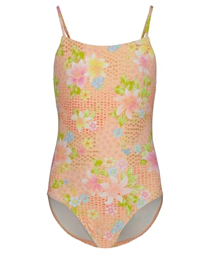 Image of Billabong Girls' One-piece Swimsuit with UPF 50+ Sun Protection, Quick Drying Bathing Suit