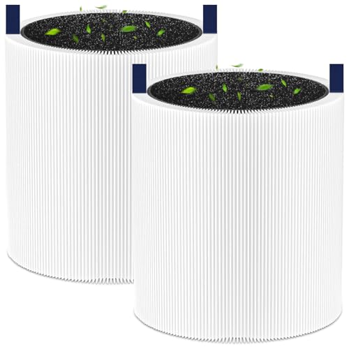 ๐๐๐ replacement filter Compatible for Blueair Blue Pure ๐๐๐ Smart Machine, Efficient Particle Dust Pet Dander Filter& Pet Odor Smoke Activated Carbon Filter, 2 Pack(Not Fit for ๐๐๐ ๐๐ฎ๐ญ๐จ) by NXBHG - Used condition - US$17.59