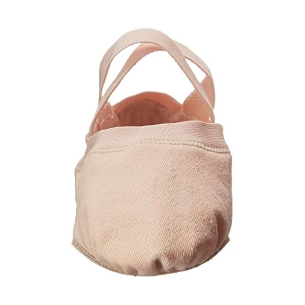 Bloch-Synchrony-Split-Sole-Ballet Bloch Dance Women's Synchrony Split Sole Stretch Canvas Ballet Slipper/Shoe, Pink, 6.5