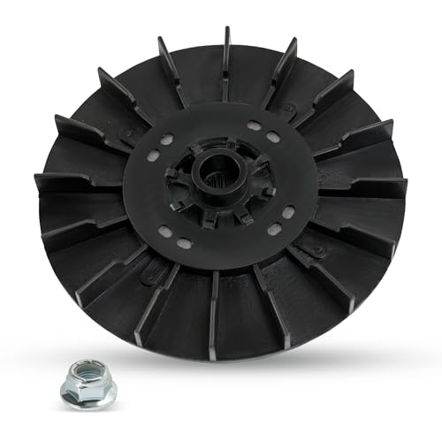 BlueStars WH03X32217 Washer 1/2 HP Motor Pulley & Nut Set - Compatible with GE Washers GTW460AMJ0WW GTW460AMJ2WW GTW460ASJ0WW - Replaces WH07X24182 WH49X25377 4975025 AP7018598 PS16554753 EAP16554753