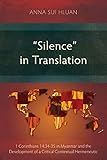 anna sui makeup hk  “Silence” in Translation: 1 Corinthians 14:34–35 in Myanmar and the Development of a Critical Contextual Hermeneutic (English Edition)