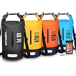 Blackace arteesol Bolsa Estanca, Dry Bag - 5L 10L ...: A PRUEBA DE AGUA SetD DRYBAG: Mantenga su equipo protegido sin importar las condiciones! De kayak extremo, rafting, o el surf en la playa de aguas blancas, su equipo es seguro y seguro. Versátil: Su equipo se quedará seco incluso en condiciones adver...