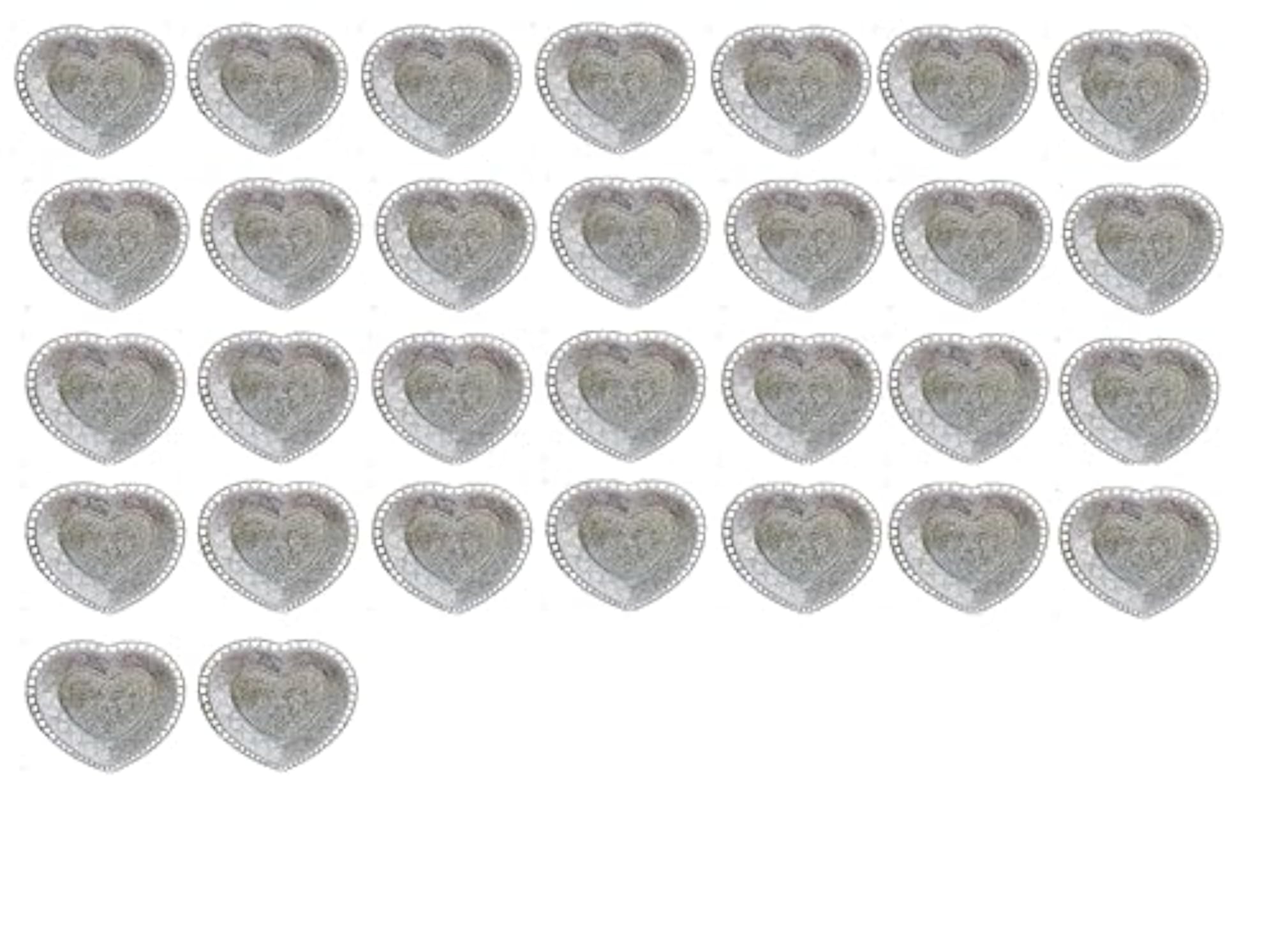 Return Gift for Pooja Function, Silver Heart Shaped Tray
