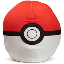 Northwest Ultra Soft Cloud Pillow Plush Cushion, Pokeball Inspired Throw Pillow for Boys and Girls, Anime-Inspired Bedroom, 11" Plush Bedding Accent