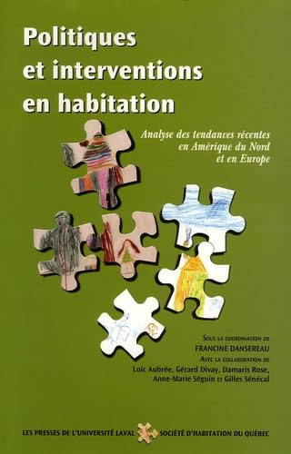 Politiques et interventions en habitation [Paperback] Dansereau, Francine