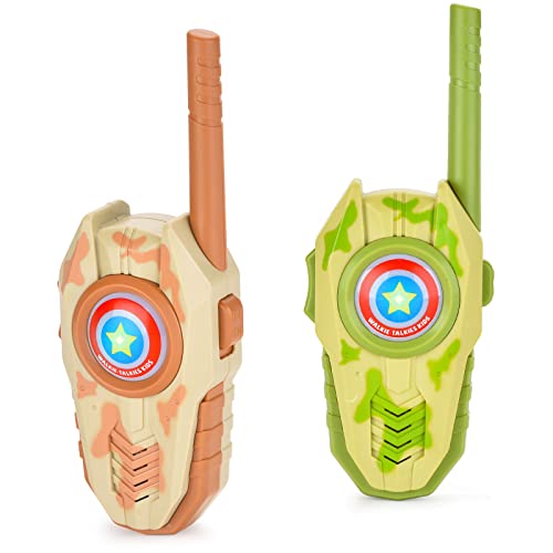 Walkie Talkies for Kids Age 3-5, Walkie Talkies for Indoor and Outdoor, Simplest Design with One Key to Start, No Need to Lock Channel