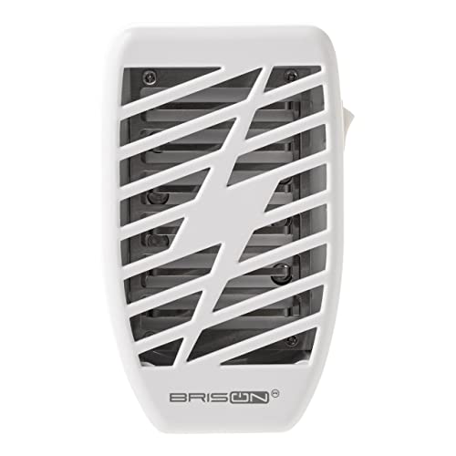 Indoor Bug Zapper Fly Zapper Mosquitos Zapper - Electric Portable Plug In Home Insects Zapper For Removes Insects Mosquitos Files Bugs Gnats Moths - White (1Pack, White) #TOP2