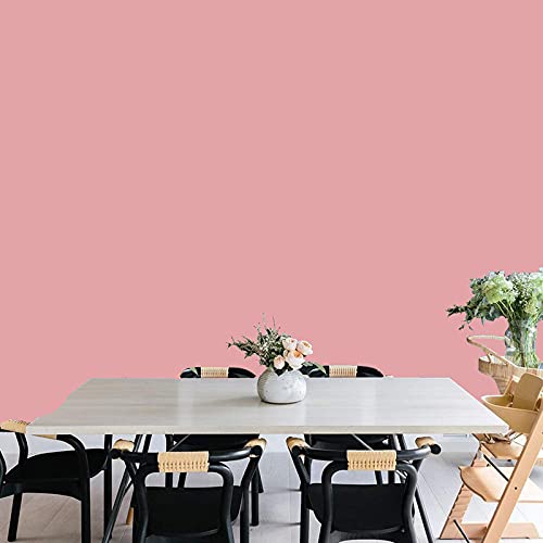 Image of JAAMSO ROYALS Light Pink Plain matt Wallpaper - Self Adhesive, Water Proof, Peel and Stick Sticker (60 CMx 100 CM, Light Pink)