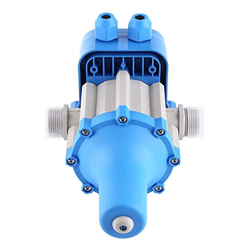 Regolatore di Pressione con Comando Elettronico per Pompa Acqua, Pressostato 10bar con Cavo, Acquedotto Domestico, Irrigazione Giardino, Pompa Sommersa