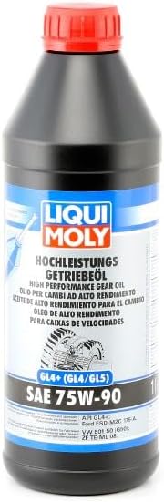 Liqui Moly 20012 Gl 4+ SAE 75W-90 High Performance Gear Oil (1 L)