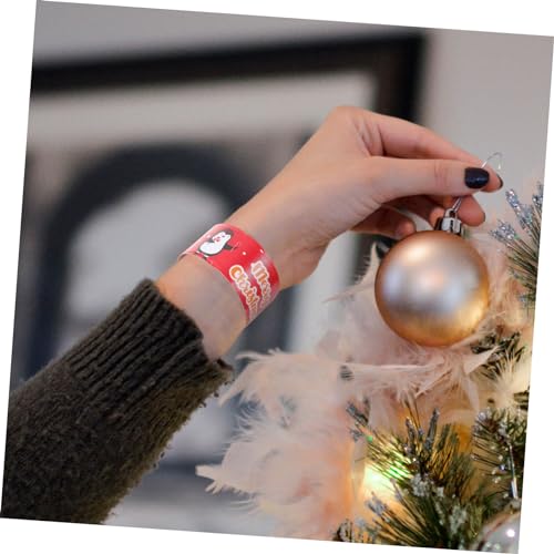 Bracelets à claquer de Noël TOYANDONA pour animation table