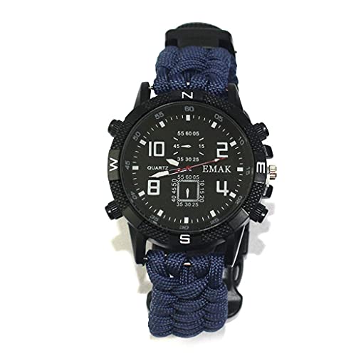 Montre d'Urgence Militaire Haut de Gamme avec Cadran Sport Étanche
