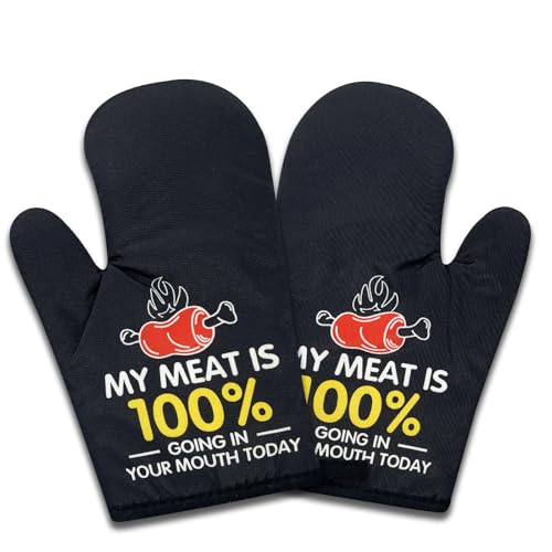 NAHMAKNE Funny Grilling Oven Mitts