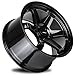 AVID.1 AV-06 Gloss Black 18x8.5 Custom Wheel – Fits 5x112 Bolt Pattern with +35 Offset – Lightweight Performance Alloy Wheel – Aggressive Street Style & Track-Ready Car Accessories