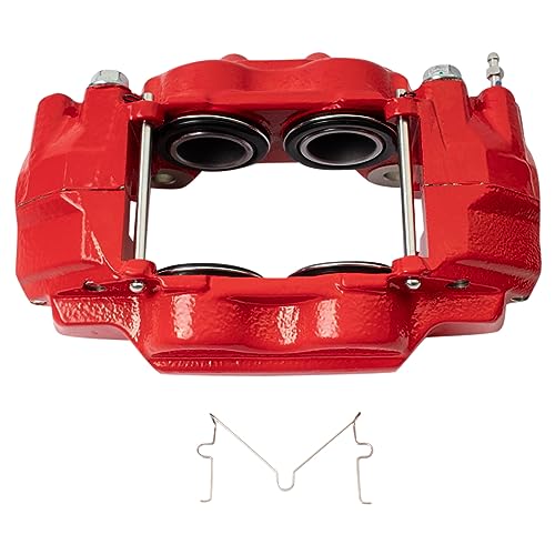 Image of TRQ Performance Front Left and Right Brake Caliper Set Compatible with 00-06 Toyota Tundra with Caliper Casting #13WL 03-05 4Runner with Caliper Casting #13WL 03-07 Sequoia with Caliper Casting #13WL