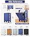 Imagen de Sea choice Maleta de Mano de 20 Pulgadas con Compartimento Frontal para Ordenador portátil Cierre con Marco de Aluminio Puerto USB Cerradura TSA Ruedas giratorias y portavasos