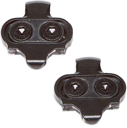 VeloChampion Shimano Compatible SPD Pedal Cleat Set - fit Standard SPD Shoes and Shimano Mountain SPD Pedals