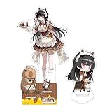 鳴潮 千咲 アクリルスタンド コラボ周辺 2点セット メイド 千咲 グッズ 鳴潮 アクスタ 台座付き 保護フィルム付き 可愛い 飾り 置物 コレクション プレゼント 非公式 (2点セット) [並行輸入品]