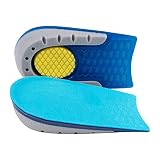 Aikowener Heel Lift Inserts Silicone Heel Cup Pads, Heel Cushions with Massaging Gel Cushion Insert