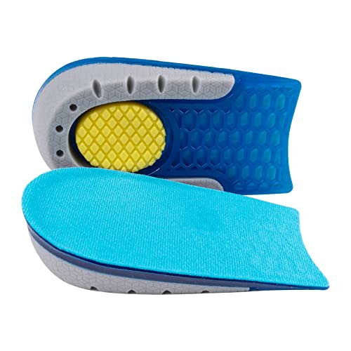 Aikowener Heel Lift Inserts Silicone Heel Cup Pads, Heel Cushions With Massaging Gel Cushion Insert For Heel Ankle Pain Heel Spurs For Women/Men 1Inch Height #TOP26