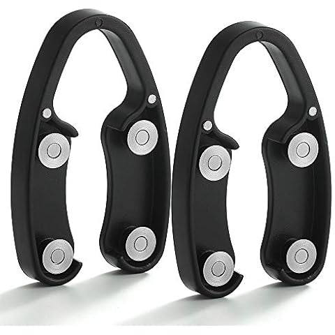 2 Pack Design Wine Foil Cutter, Wine Bottle Opener Accessory, Gift for Wine Lovers by YWQ, Black Cover