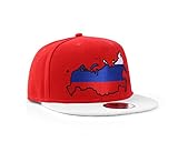 Underground Kulture World Edition, Länder, Snapback, Baseballkappe Gr. Einheitsgröße, Russland