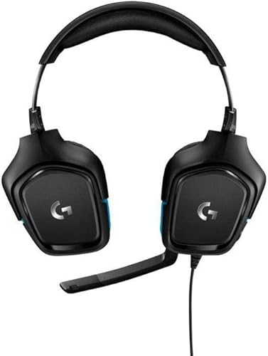 Miniatura 2 de Logitech G432 DTSX 7.1 Auriculares con cable para juegos de PC con sonido envolvente (cuero sintético) (renovado)