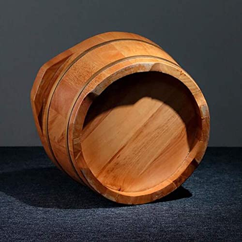 Cubeta de Madera Natural Roble para Spa de Pies miniatura 4
