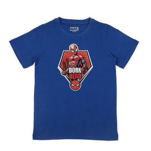 Image of Marvel Boys Cotton Round Neck T-Shirt