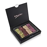 Palanci | Türkische Süssigkeiten Mix 400 gr. | Turkish Delight | Premium Lokum seit 1870 | Vegan | Jelly Fruit mit Granatapfel, Rosen, Rosinen, Pistazien, Kadayif | vegane Snacks | Süßigkeiten Mix