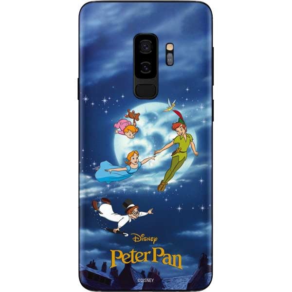 Skinit Decal Phone Skin Compatible with Galaxy S9 Plus - Officially Licensed Disney Peter Pan Wendy and The Boys to Neverland Design