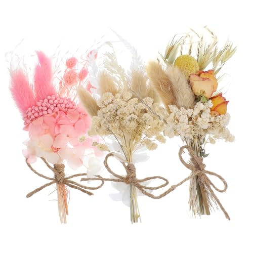 Mini Ramo Natural de Flores Secas 6 Piezas