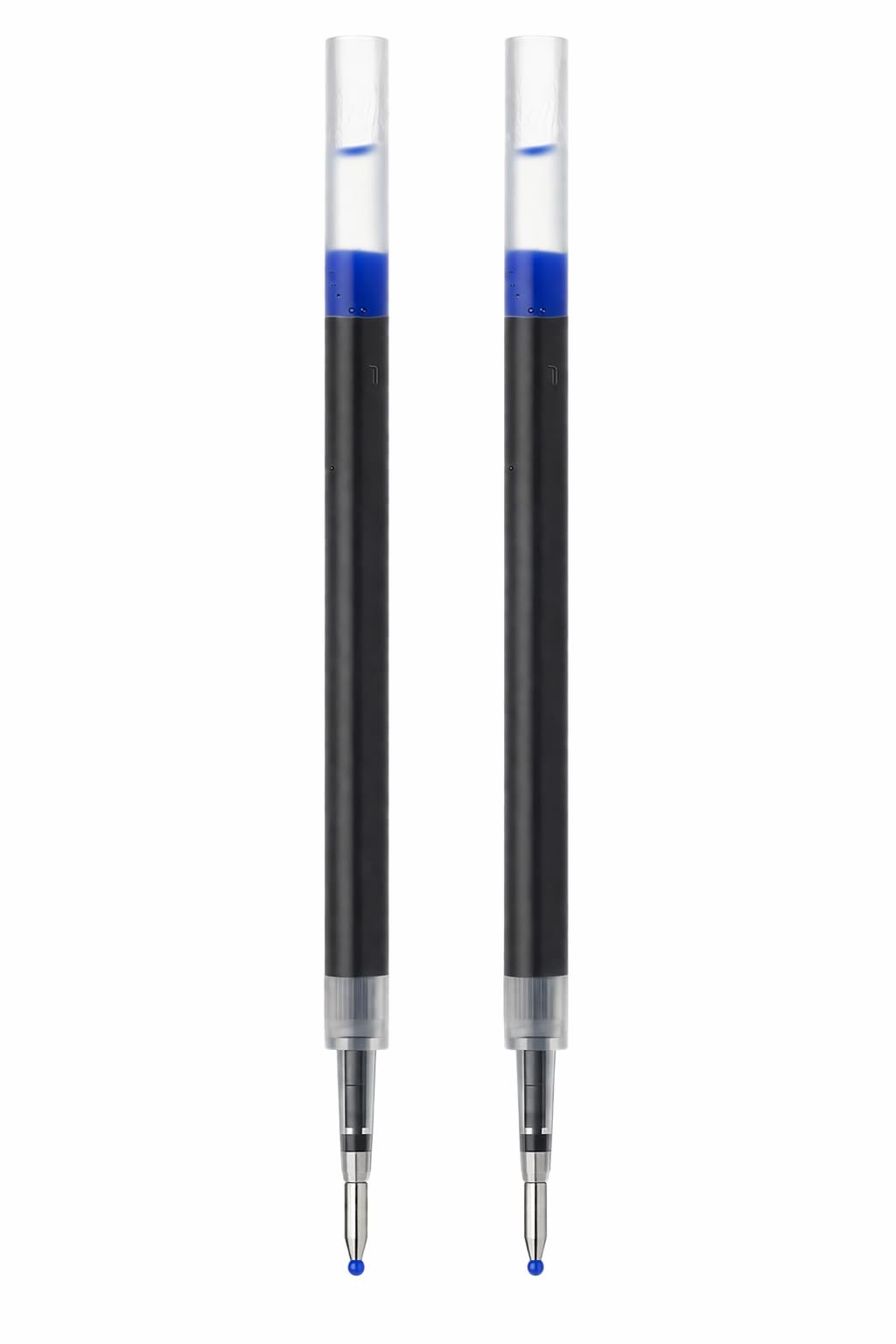 NEO+ Gel Pen Refills Compatible with Zebra JF Rollerball 0.5mm Blue Ink Smooth Writing Set of 2