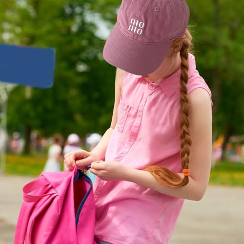 Baseball Cap, Embroidery Letter Baseball Caps for Kids Drawstring Sun Hat Fashion Sunproof Hat for Children Cap3