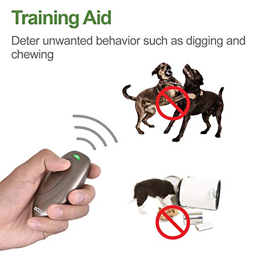 MODUS Ultrasonic Bark Control Device, Anti Barking Device Dog Training Aid 2 in 1 Control Range of 16.4 Ft W/Anti-Static Wrist Strap LED Indicate Walk a Dog Outdoor - Thumbnail 6