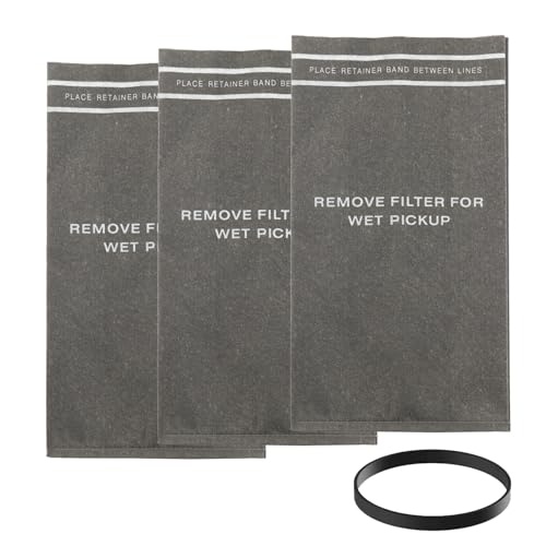 Hufopik 3 Pcs-38737 Dust Cloth Filter Bag for Craftsman 2 to 2.5 Gallon Shop Vacuums and Compatible with Powerhead Bucket Vac-Compatible with craftsman shop vac bags
