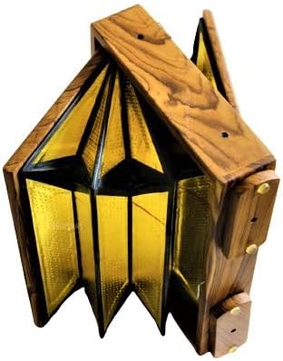 New Shruti Box Special Teak Wood Size (13" X 12" X 3") Inches~440 Hz, Gig Bag, Natural Colour, Key -C To C (Lower Tone- Male Type Reed), Sur Peti, Surpeti, Yoga, Bhajan, Kirtan, Mantra