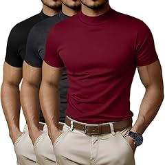 Red, Dark Heather Gray, Black