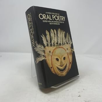 Hardcover A World treasury of oral poetry Book