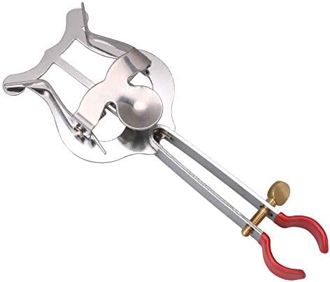 Yibuy 13.7x5.2x1.9cm Silver Lightweight Trumpet Marching Lyre for Instruments
