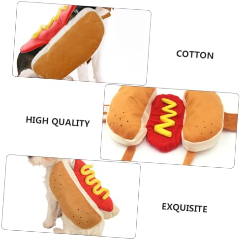 Disfraz para perros y gatos Mipcase diseño hamburguesa L miniatura 7