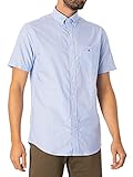 GANT Regular Fit Kurzarm Oxford-Hemd - Hellblau - M