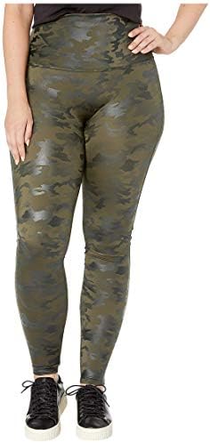 spanx faux leather camo legging