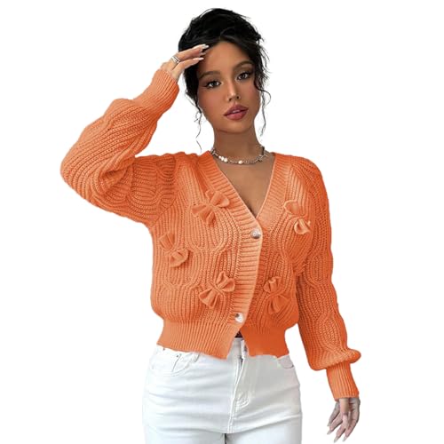 utcoco Womens Oversized Knit Cardigan Belted Wrap Sweater Long