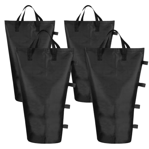 Sacs de sable pour toile de store PATIKIL, pack de 4 grand format noir